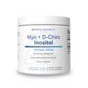 Biotics Research Balanced B8 Powder, Myo inositol y D Chiro inositol, 40:1 Ratio, Salud de la Mujer, Comunicación Neural, Metabolismo Gordo, Salud Vascular, Crecimiento del Cabello 8 onzas
