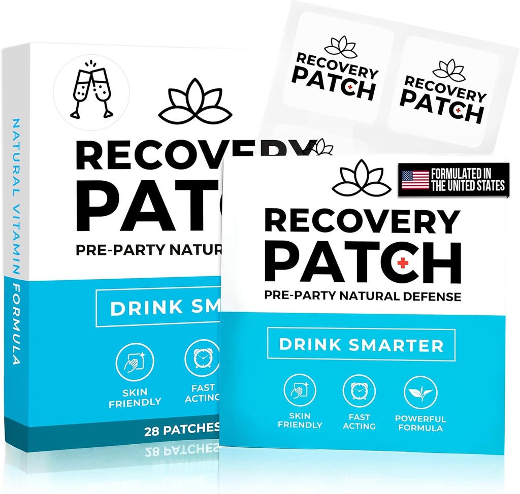 Patches de recuperación 84 Pack (Three 28 Packs) - Wake Up Refreshed &amp; Energized with Our 100% Natural Ingredients Patch - Individually Wrapped, Skin-Friendly & Waterproof - Enhanced Formula