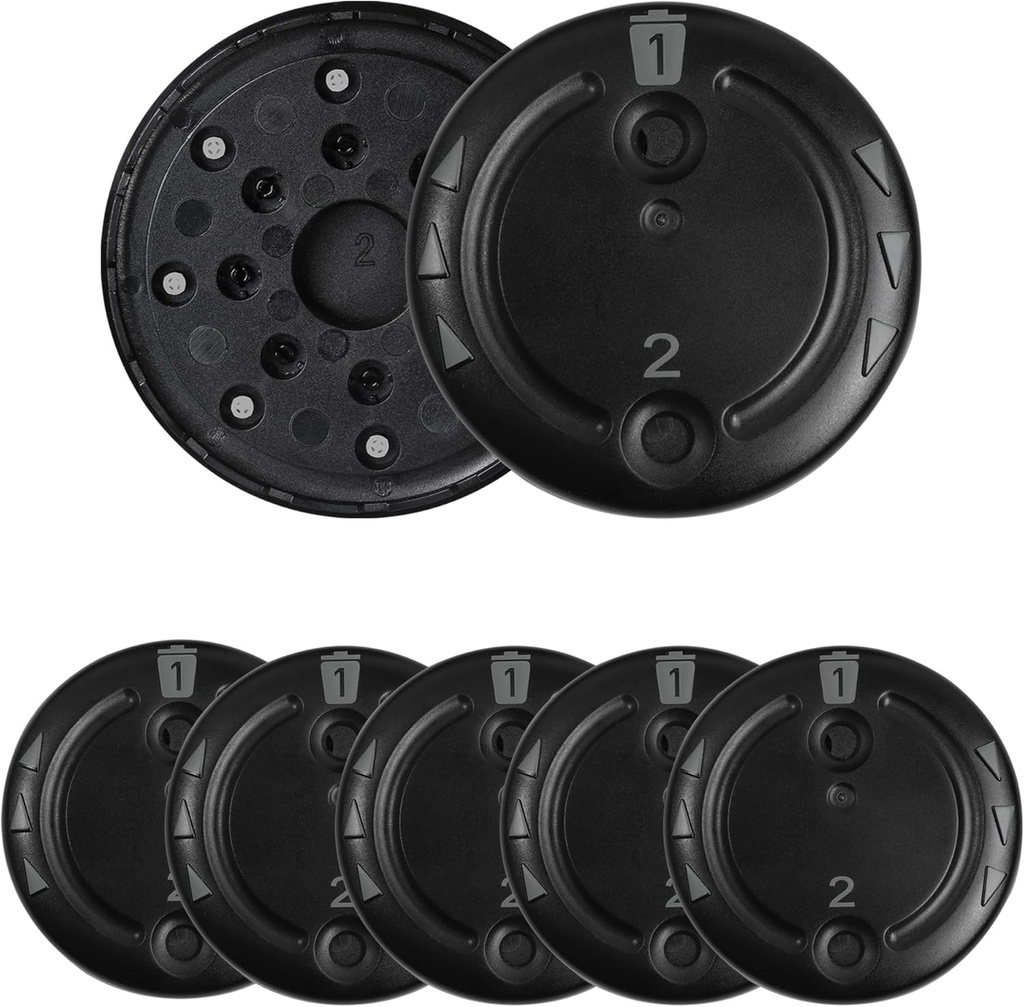 5 Packs (40 Pcs) Unitron Wax Guards Cerushield Disk v2.0 098-0445 para phonak, Hearing Aid Accesorios Wax Filters,Phonak Hearing aid Filters Wax Guard