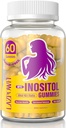 Inositol Gummies with Myo-Inositol " D-Chiro Inositol,Vitamin D3,Magnesium Glycinate cosecha Zinc - Ideal 40:1 ratio - 30 Day Supply-96