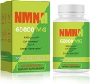 NMNH 500mg (Dihidronicotinamide Mononucleot), NMN Supplement Alternative with NR, TMG, Resveratrol, COQ10, NAD Supplement, Energy, Boost NAD+ Niveles, 60 cápsulas