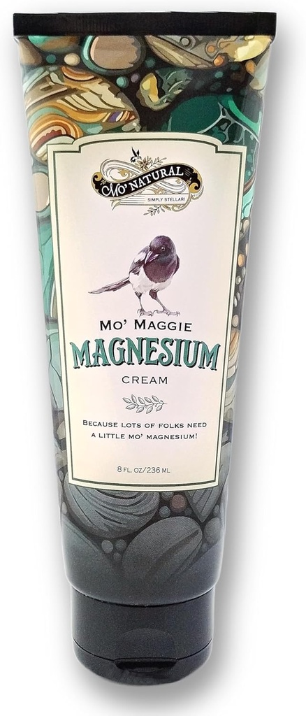Mo’ Maggie Crema de Magnesio Tópico TENIDO Concentración más alta de Zechstein Magnesium ← Orgánica Opulento Óleos " Mantequilla de Shea por Mo' Natural TEN 8 oz ANTE