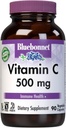 Bluebonnet Nutrition Vitamina C 500 mg Cápsulas vegetales, ácido ascórbico, para la salud inmune y la salud de la piel, vegano, vegetariano, no GMO, libre de gluten, libre de soja, libre de leche, Kosher, 90 cápsulas vegetales