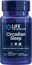 Extensión de vida Circadian Sleep, nobiletin Citrus Extract, Sleep Support, Sleep Health, Restore Your Body's Sleep-Wake Cycle, 1.5 mg de melatonina, Gluten Free, Non-GMO, Vegetarian, 30 cápsulas líquidos