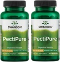 Swanson PectiPure Citrus Modificados Pectin-Supports Salud Digestiva y Salud Celular-Delivers Mínimo 82% Acid-Natural de bienestar Galacturonic Suplemento (60 cápsulas, 600 mg cada uno) 2 Pack