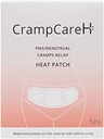 (5 parches) CrampCareH PMS/Menstrual Cramps Alivio Heat Patch con Anillos anchos, FDA Registrado