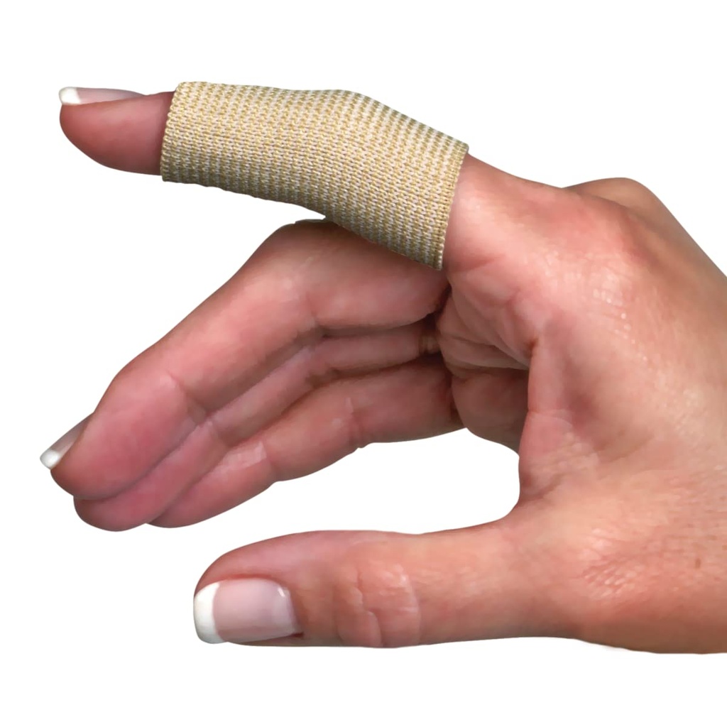 Flents Finger Sleeves, Pain Relief for Arthritis, Inflammation, Cracking, Blisters, Tendonitis " Athletic Stress, Plastic Wrap for Support " Compression, Tamaño surtido, 12 Condes