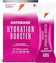 Gatorade Hydration Booster Electrolyte Drink Mix Powder Packets, Citrus Berry, Advanced Electrolyte Blend, No Añadido Colores, No Artificial Sweeteners, Essential Vitamins A, C, B3, B6, Makes 20 Fl Oz, (6 Pack)