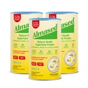Almased Vanilla Meal Replacement Shake - Low-Glycemic High Plant Base Protein Powder- Nutritional Weight Health Support Supplement - Vanilla Flavor - 17.6 oz (1.1 Pound (3 Pack))