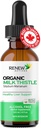 Renew Actives Milk Thistle Liquid Extract 110MG per 2ML – Liver Support Drops for Optimal Health – No Alcohol, Non-GMO, Vegan – apoya la función del hígado y la salud digestiva – Made in Canada – 4 fl oz