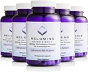 Reluminas L-Glutathione Complex 1650mg - Antioxidant Support with Alpha Lipoic Acid, NAC, L-Methionine, Vitamina E, Skin Health Supplement, Made in USA - 90 Vegetarian Capsules x 5 Botellas