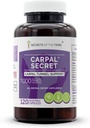 Secretos de la Tribu - Carpal Secret, Carpal Tunnel Support, Herbal Supplement Blend (120 Capsules)