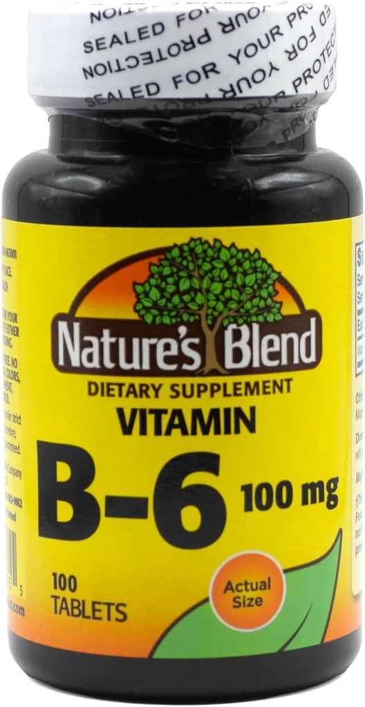 NAT B Vitamina B-6 TB 100MG 100