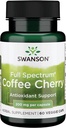Cereza de café Swanson Full-Spectrum - Suplemento Herbal Promoción de Sistemas Inmunitarios Soporte " Entrega de fitonutrientes esenciales - Soporte de bienestar general natural - (60 cápsulas de verduras, 200 mg cada uno)