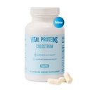 Proteínas Vital Bovine Colostrum Suplemento 90 cápsulas para Gut Health, Immune Support con 40% IgG Premium Bovine Colostrum Superfood, Desarrollado, 30 servicios