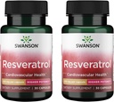 Swanson Resveratrol - Potency 250 mg 30 Caps (2 Pack)
