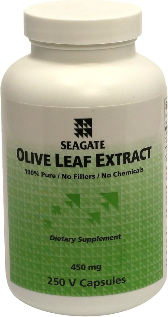 Seagate Products Olive Leaf Extracto 450 mg 250 cápsulas