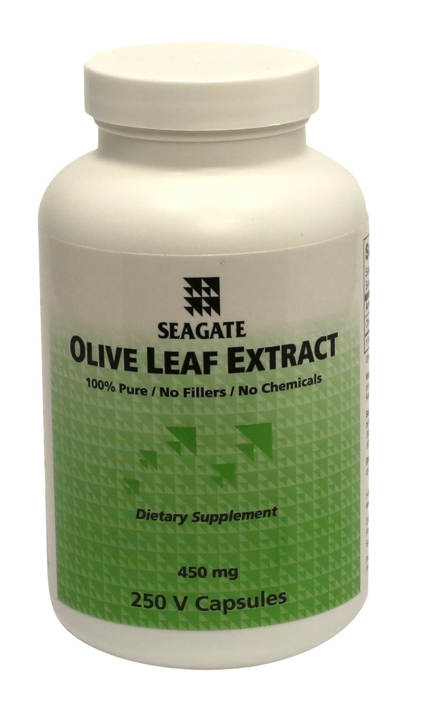 Seagate Products Olive Leaf Extracto 450 mg 250 cápsulas