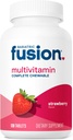 Bariatric Fusion Multivitamina Bariatric con Iron Completo Chewable TEN Strawberry TEN Post Vitaminas Bariatrices para Bypass Gástrico y Gastrectomy Sleeve
