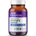 Nuevo Complejo de vitamina B – Complejo de Coenzima fermentada B rico en vitamina B12 + vitamina B6 + biotina + realizada con ingredientes orgánicos - 60 ct