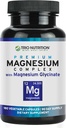 Complejo de Magnesio Trio Nutrición 90 Day Supply 420 mg ← Calma Natural, Relájate, Alivio de Estrés y Recuperación de Musculos SilencioMagnesium Suplemento Glycinate con Vitamina B6 para Absorción Rápida*