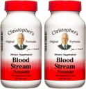 Christopher's Original Formulas Blood Stream Formula - Blood Circulation Supplements - Supports Vein Elasticity, Clean & Pure Bloodstream - Pack of 2