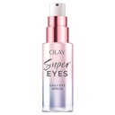 Olay Super Eye Serum - Vitamina C, Caffeine, Niacinamide, Amino Peptide, Aloe Vera - Brightens Dark Circles, Anti-Wrinkle, Anti-Aging, Brightening, Smooths Fine Lines, Firming, Hidrating, 0.45 Oz