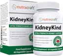 Nutracraft KidneyKind #1 Kidney Support and Detox Supplement ← Kidney Cleanse for Bladder &amp; Urinary Health ← Buchu, Juniper, Uva Ursi, Cranberry, Nettle Leaf &amp; More ← 60 Vege Capsules