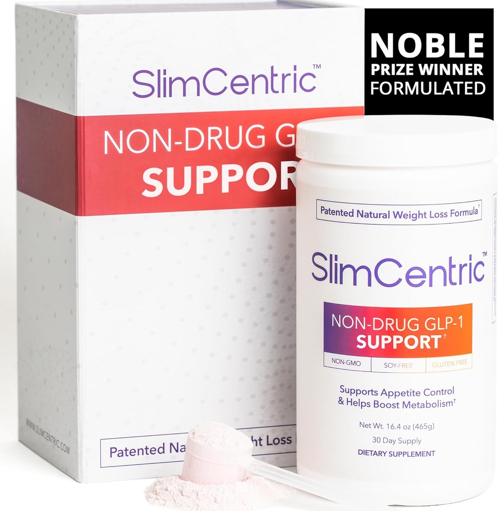 Apoyo natural GLP-1 Producción - Soporte seguro y eficaz de bienestar - Apoya una sana metabolismo &amp; Lean Muscle Mass - Hecho en EE.UU. ← Non-GMO, Fórmula libre de crueldad (30 Day Supply)