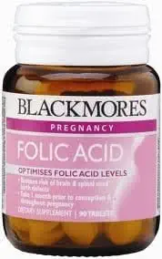 Blackmores Viltamins Folic Acid for Women who are Ready to Have a Child 90 Tablets. [Gratuito para ti regalo de belleza]