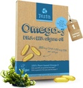 Testa Omega-3 Supplement - Vegan Based Omega 3 DHA EPA Capsules from Algae - Omega 3 Fatty acids - Supports Heart, Brain & Joint Health - Plastic Negative, RTG, and Kosher - Two Months Supply