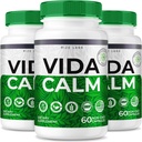 rize labs - Vida Calm Advanced Formula Capsules, proporciona máxima fuerza, para estrés, calma, relajación, suplemento (180 cápsulas)