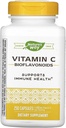 Nature's Way Vitamin C with Bioflavonoids, Immune Support*, High Potency Vitamin C per 2-capsule serving, Promotes Collagen*, 1,000 mg per 2-Capsule Serving, 250 Capsules (Packaging May Vary)