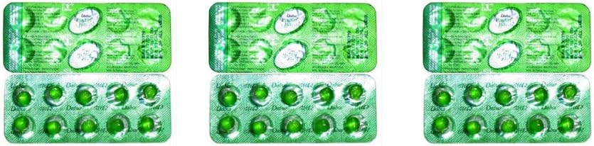 Dabur Pudin Hara Pearls – para Upset Stomach, Acidity, Flatulence, Indigestion & Bloating, Supports Digestive and Gut Health and Comfort - for Men &amp; Women - 200 Count (Pack of 20)