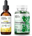 Wild & Organic Maca Root Tincture 2 fl oz & Chlorophyll Gummies
