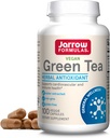 Jarrow Fórmulas Té verde Herbal Antioxidante 500 mg, Suplemento dietético, Salud cardiovascular e inmunitaria, 100 cápsulas, 100 días de suministro