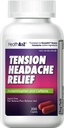 HealthA2Z® Tension Headache Relief ← Acetaminophen 500mg ← Caffeine 65mg ← Pain Reliever Aid ← Aspirin Free (200 caplets)