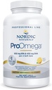 Nordic Naturals ProOmega, Lemon Flavor - 180 Soft Gels - 1280 mg Omega-3 - Aceite de pescado de alta potencia con EPA & DHA - Promueve Cerebro, Ojo, Corazón, & Immune Health - Non-GMO - 90 Servings