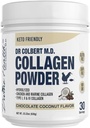 Dr. Colbert, MD Hidrolyzed Collagen Powder ← Chocolate Coconut Flavor Silencio por la Divina Salud Silencio Tipo I, II, III Collagen ← Apoyo Saludable Cabello, Esquí, uñas y articulaciones ← Zona Keto tención 630g Silencio 30 Servimientos