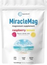 MilagroMag Calma Magnesium Powder, 1lb peru Magnesium Citrate Suplemento Silencio Sweet Raspberry Lemon Flavored Silencio " Relajación Apoyo Mineral ← Fácilmente Absorbed Ionic Magnesium ← No-GMO, Vegan, Sugar Gratis
