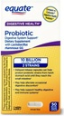 Apoyo al sistema digestivo del suplemento probiótico equivalente - Asistencia sanitaria digestiva general - Minimiza el estreñimiento, diarrea, gas y ruborización -Delayed Release Capsules, 50 Cuenta