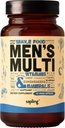 Multivitamínico para Hombres - Complejo Multivitamina de Hombres Diarios - Metilada B con ingredientes alimenticios completos, vitamina B12, folato, A, C, D3, E, K2, Frutas orgánicas " Verduras - Vegan, No GMO - 60 cápsulas