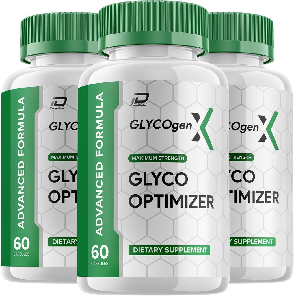 GlycogenX Glyco Optimizer Capsules Suplemento - GlycogenX Optimizer Advanced Formula, Glycogen X Suplemento, GlycogenX Booster Reseñas, Maximum Strength Glycogen Suplemento (3 Pack - 180 cápsulas)