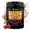 ALPHA LION Superhuman Burn – 2 en 1 Metabolismo Booster Pre Workout y Thermogenic Fat Burner para Hombre – Appetite Suppressant and Weight Loss Suplemento (21 Servings, Sweet Black Cherry Flavor)