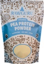 RawGuru Orgánica Pea Protein Powder - 16 oz - USDA Orgánica Silencio Gluten Libre Silencio No GMO Silencio Vegan Silencio Planta Protein Polvo