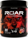 Regla 1 R1 Roar - Pre-Workout Powder con Creatina, Beta-Alanina, Citrulline, Electrolitos &amp; Caffeine (30 Servimientos, Fruit Punch)