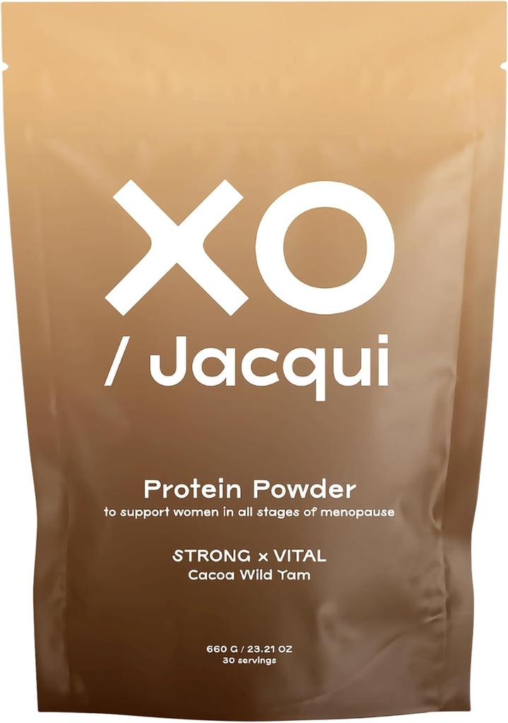 Orgánica &amp; Vegan Protein Powder para Mujeres Cacao-Chocolate Wild Yam – Delicious Protein Powder Made from 6 Science-Backed & Nutritious Ingredients – Organic Protein Powder Formulated to Support Women