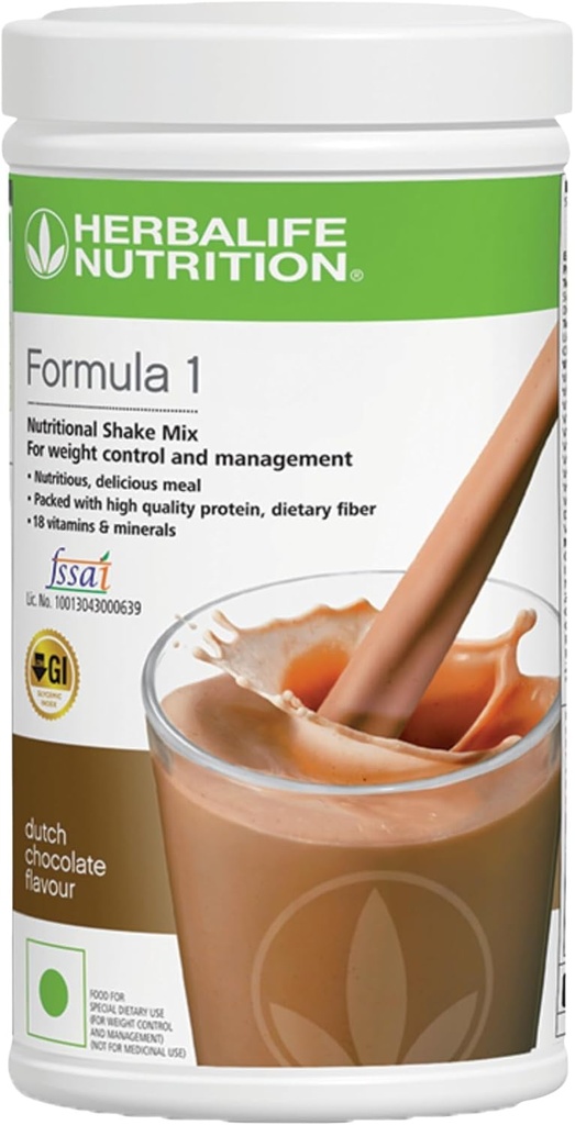 Herbalife Fórmula 1 Afeitado Nutricional Mezcla 500g - Chocolate holandés
