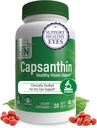 Salud Thru Nutrición Capsanthin 40mg - Ultimate Eye Supplement TEN Healthy Vision Support &amp; Blue Light Protection Dry Eye Relief as CapsiClear Derived from Capsicum Annuum ← Pack of 30