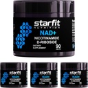 STARFIT - Nicotinamide D-Riboside, Nicotinamide Riboside para apoyar NAD+ Levels, Focus and Energy Supplement, Metabolism Support Nicotinamide Riboside NAD Supplement, 360 Capsules